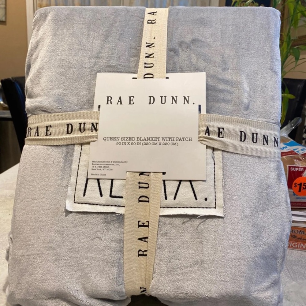 Rae Dunn Fleece Blanket